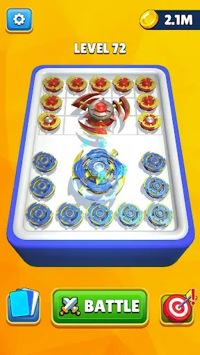 Скриншот 2 — Игра Spinner Merge Fight