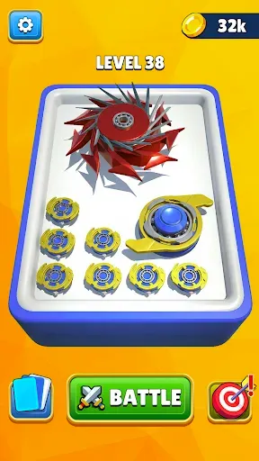 Скриншот 4 — Игра Spinner Merge Fight