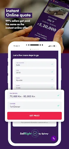 Скриншот 5 — Spinny - Buy & Sell Used Cars