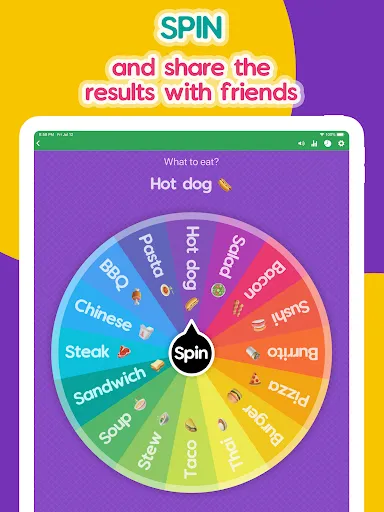 Скриншот 6 — Spin The Wheel - Random Picker