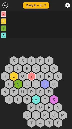 Скриншот 7 — Honeycomb: Word Search Puzzle