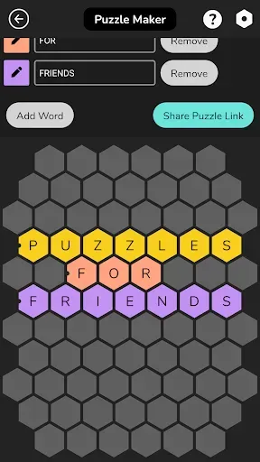 Скриншот 8 — Honeycomb: Word Search Puzzle