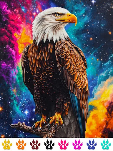 Скриншот 8 — Spirit Animal Coloring Book