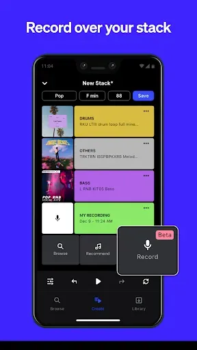 Скриншот 3 — Splice: Make music now