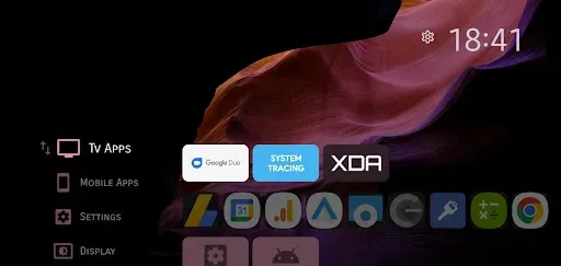 Скриншот 1 — Projectivy Launcher