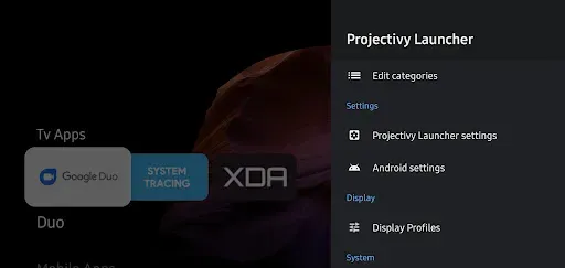 Скриншот 3 — Projectivy Launcher