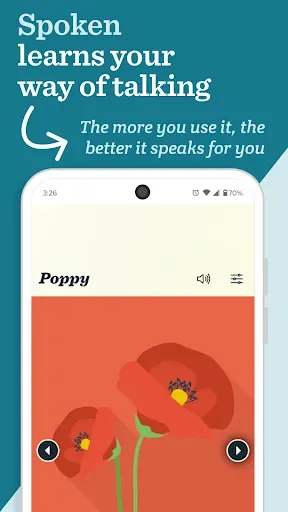 Скриншот 2 — Spoken – Tap to Talk AAC
