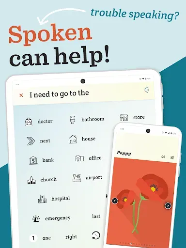 Скриншот 7 — Spoken – Tap to Talk AAC