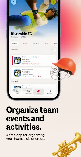Скриншот 8 — Spond: Sports Team Management
