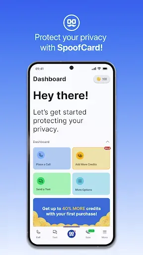 Скриншот 2 — SpoofCard - Privacy Protection