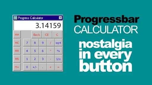 Скриншот 5 — Progressbar Calculator - retro