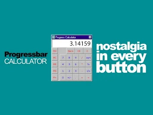 Скриншот 8 — Progressbar Calculator - retro
