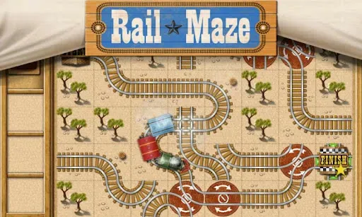Скриншот 1 — Rail Maze : Поезда