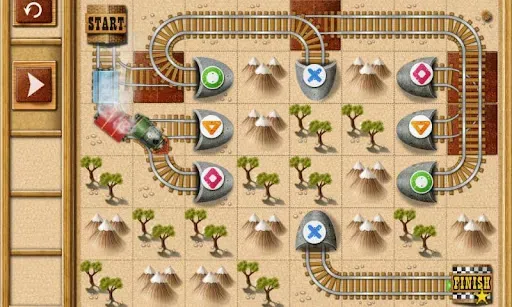 Скриншот 2 — Rail Maze : Поезда