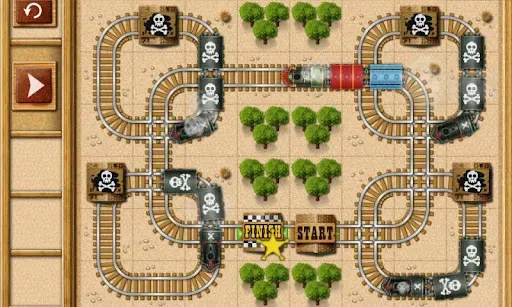 Скриншот 4 — Rail Maze : Поезда