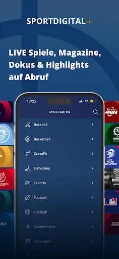 Скриншот 3 — SPORTDIGITAL+ Live Sport
