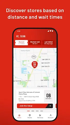 Скриншот 1 — Sport Clips Haircuts Check-In