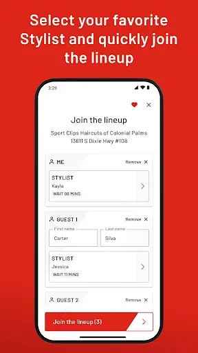 Скриншот 3 — Sport Clips Haircuts Check-In