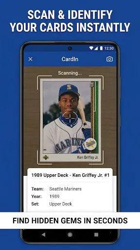 Скриншот 1 — SportDex: Sport Card identify