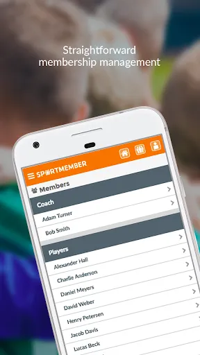 Скриншот 4 — SportMember - Mobile team app