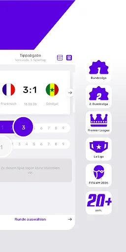 Скриншот 2 — Teamtip - WM 2026 Tippspiel