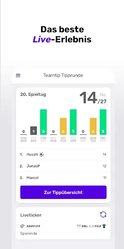 Скриншот 3 — Teamtip - WM 2026 Tippspiel