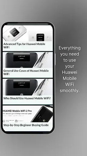 Скриншот 3 — Huawei Hilink Mobile Wifi Hint