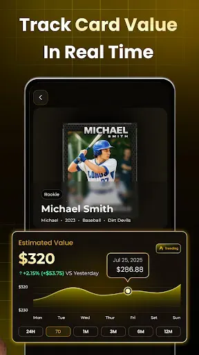 Скриншот 2 — Sports Card Value Scanner