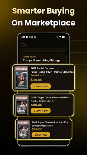 Скриншот 5 — Sports Card Value Scanner