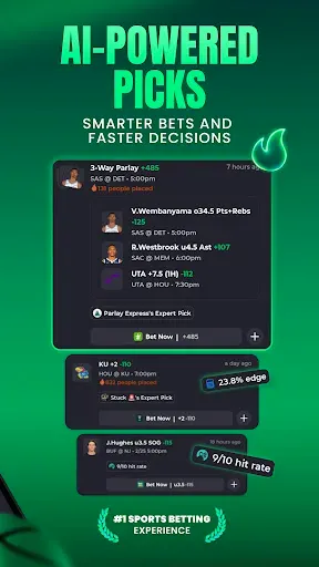Скриншот 2 — Action Network: Sports Tracker