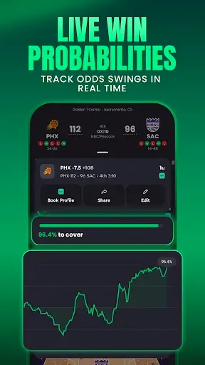 Скриншот 3 — Action Network: Sports Tracker