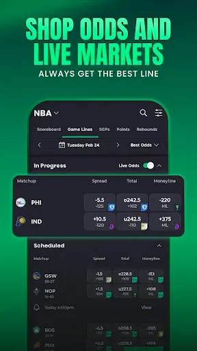Скриншот 6 — Action Network: Sports Tracker