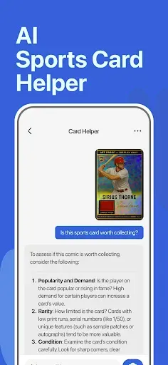 Скриншот 5 — StarSnap: Sports Card Scanner