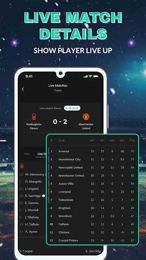 Скриншот 4 — MatchLive – LiveScore Hub