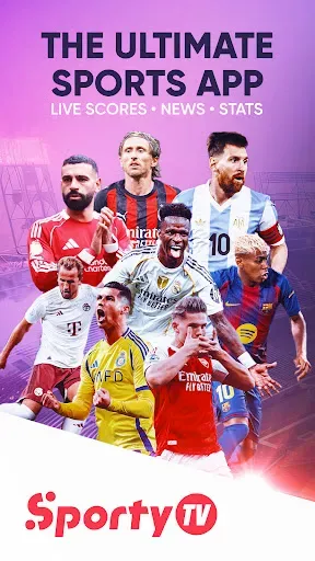 Скриншот 1 — SportyTV: Live Scores & News