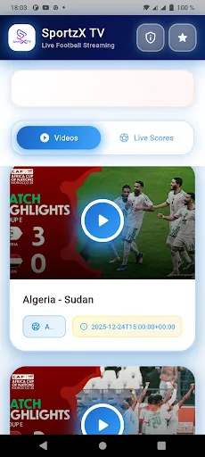 Скриншот 2 — SportzX TV