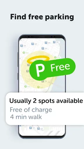 Скриншот 1 — SpotAngels Parking Map & Deals