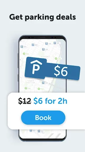 Скриншот 3 — SpotAngels Parking Map & Deals