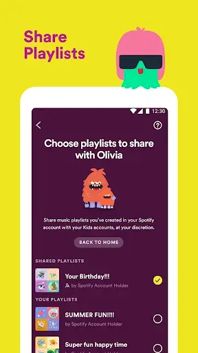 Скриншот 4 — Spotify Kids