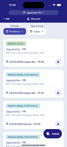 Скриншот 3 — Ensaios CCB