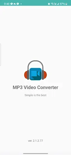 Скриншот 1 — MP3 Video Converter