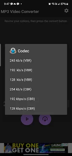 Скриншот 3 — MP3 Video Converter