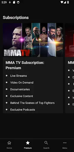Скриншот 4 — MMA TV