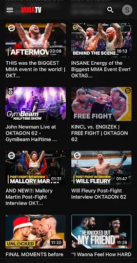 Скриншот 5 — MMA TV