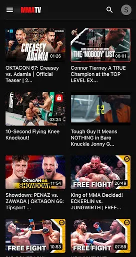 Скриншот 6 — MMA TV