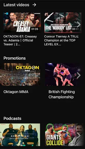 Скриншот 8 — MMA TV