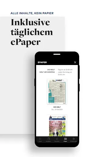 Скриншот 7 — WELT Edition: Digitale Zeitung