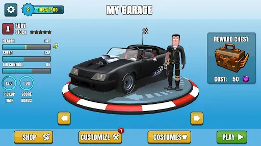 Скриншот 1 — Faily Brakes 2: гонки и тачки