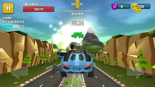 Скриншот 4 — Faily Brakes 2: гонки и тачки