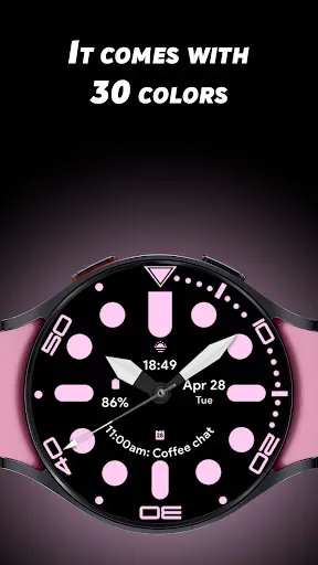 Скриншот 2 — Classic Analog - Watch face